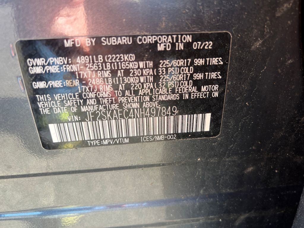 Used 2022 Subaru Forester Premium AWD/4WD image 29