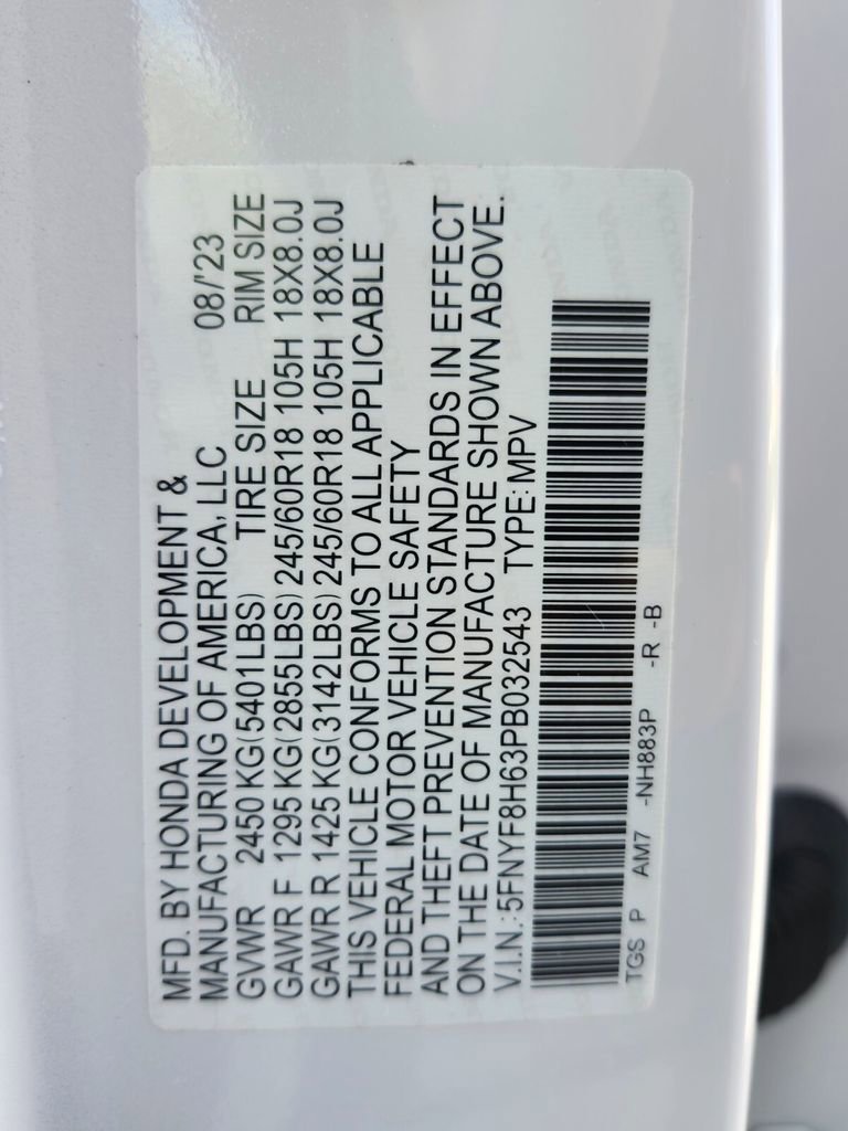 Certified 2023 Honda Passport TrailSport image 21