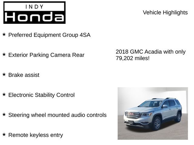 Used 2018 GMC Acadia SLT image 7