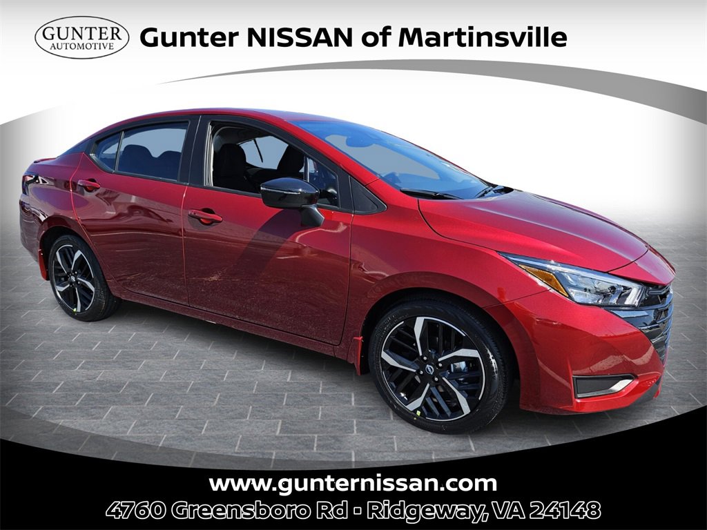 New 2025 Nissan Versa SR w/ Trunk Package image 1