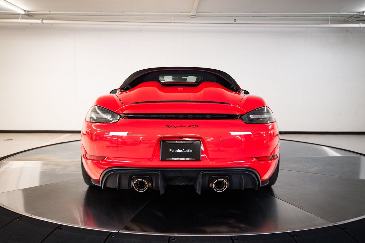 Certified 2024 Porsche 718 Boxster Spyder RS RWD image 6