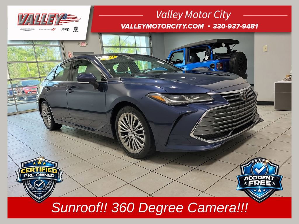Used 2019 Toyota Avalon Limited w/ Advanced Safety Package