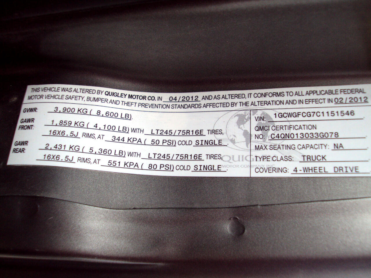 Used 2012 Chevrolet Express 2500 image 35