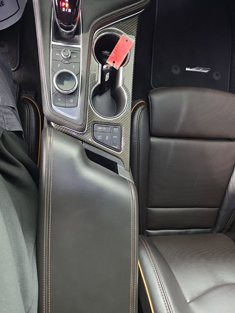 Used 2021 Cadillac CT4 V w/ Technology Package RWD image 23