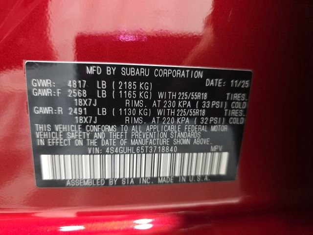 Used 2026 Subaru Crosstrek 2.5i Limited w/ Crosstrek Mirror Package image 39