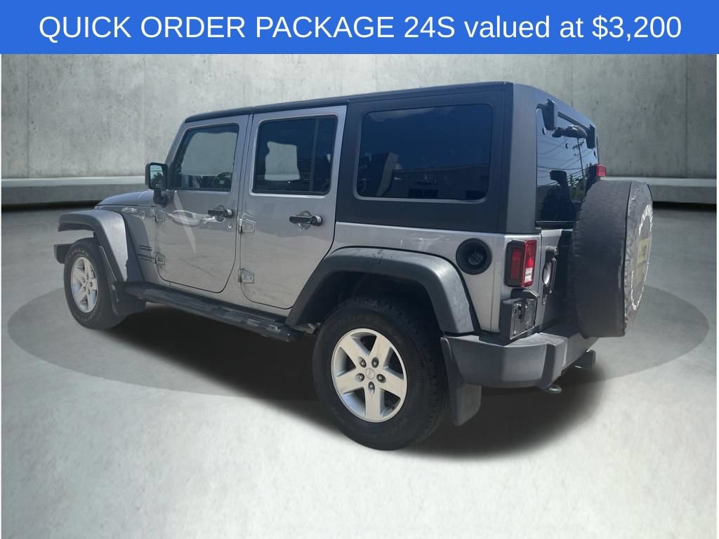Used 2017 Jeep Wrangler Unlimited Sport w/ Quick Order Package 24S AWD/4WD image 4