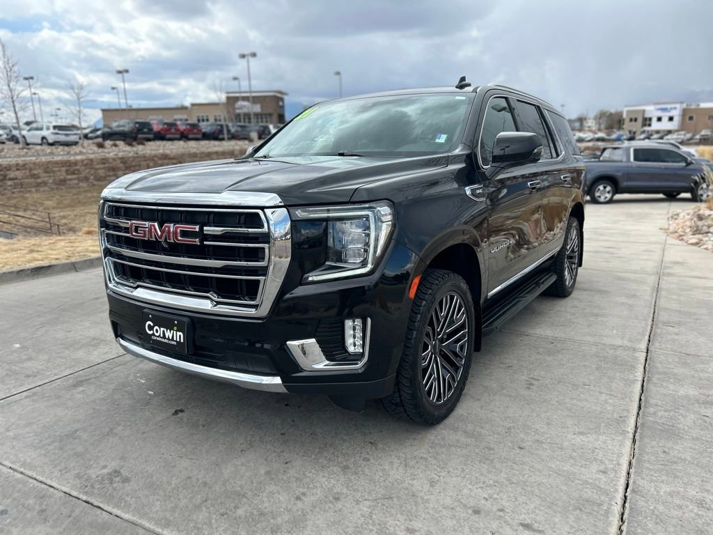 Used 2021 GMC Yukon SLT w/ Rear Media and Nav Package image 3