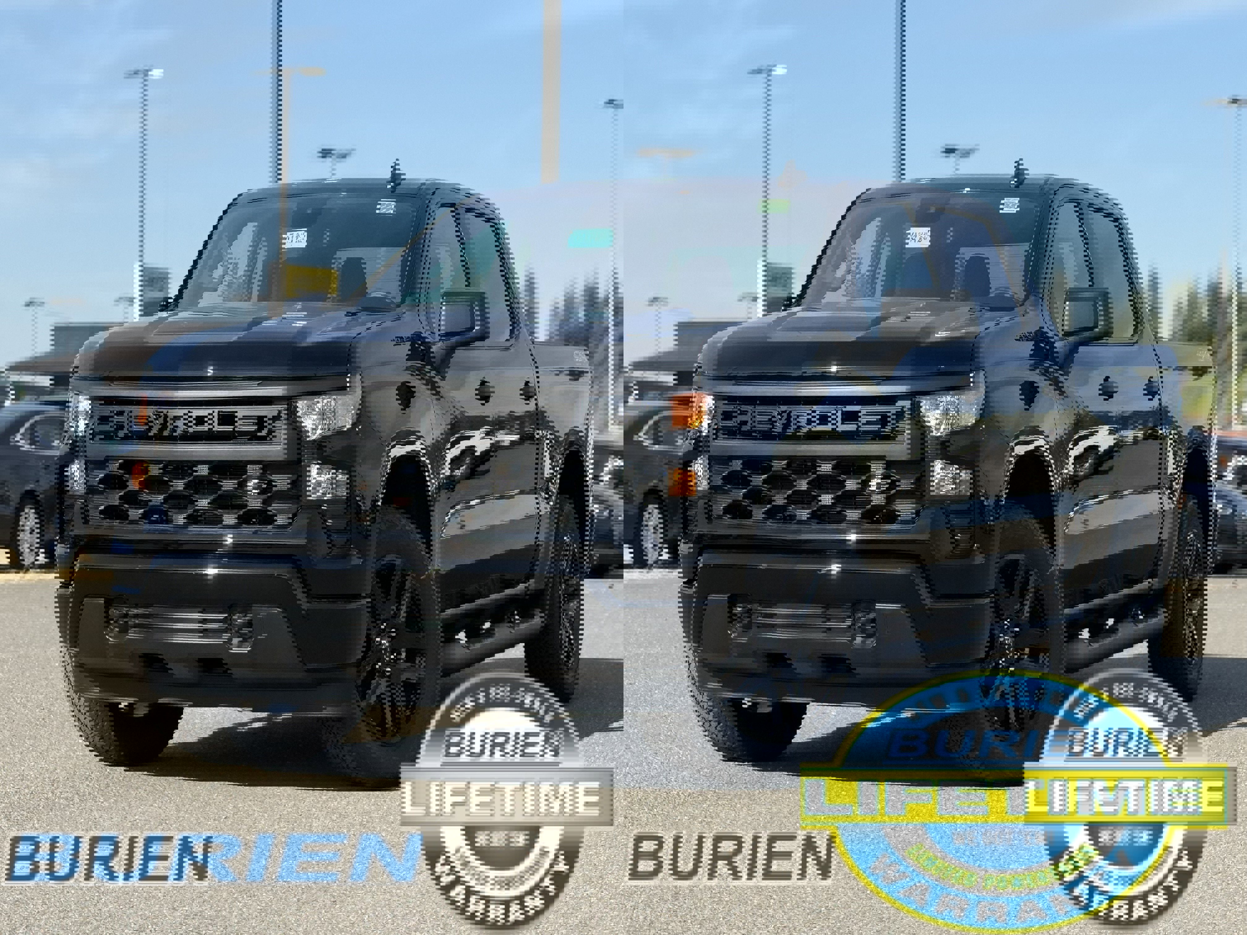 New 2025 Chevrolet Silverado 1500 Custom w/ Turbomax Blackout Package