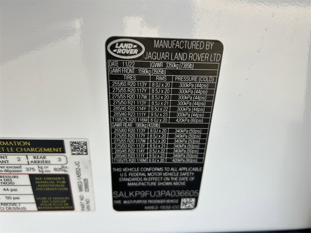 Used 2023 Land Rover Range Rover SE image 10