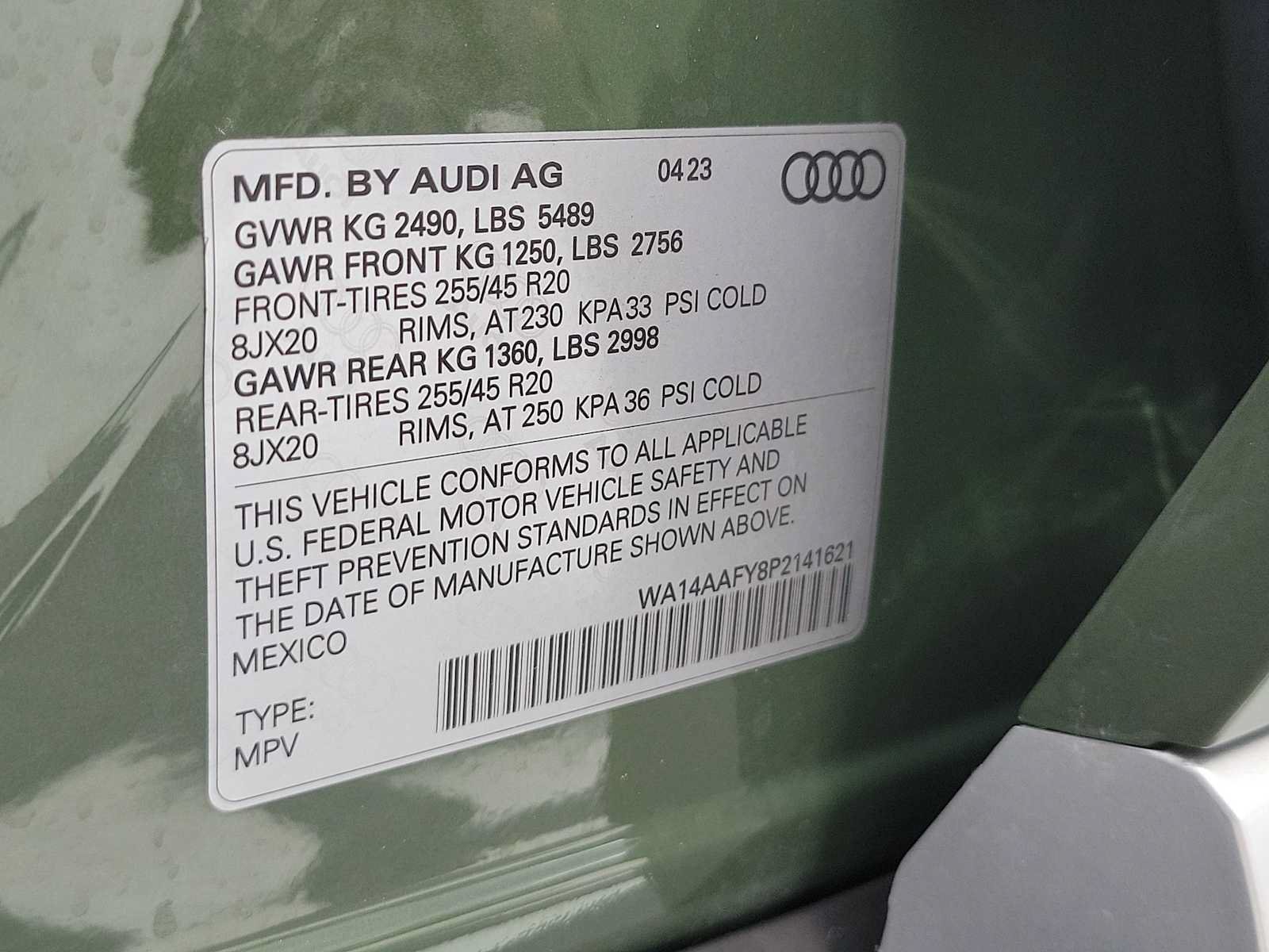 Certified 2023 Audi Q5 2.0T Premium w/ Convenience Package AWD/4WD image 38