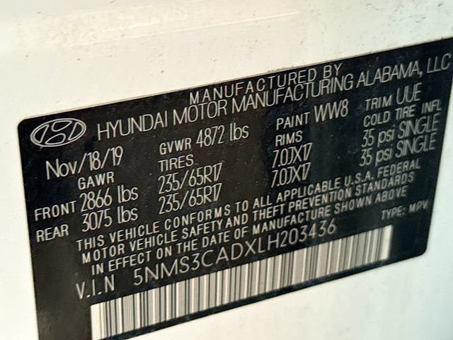Used 2020 Hyundai Santa Fe SEL AWD/4WD image 28