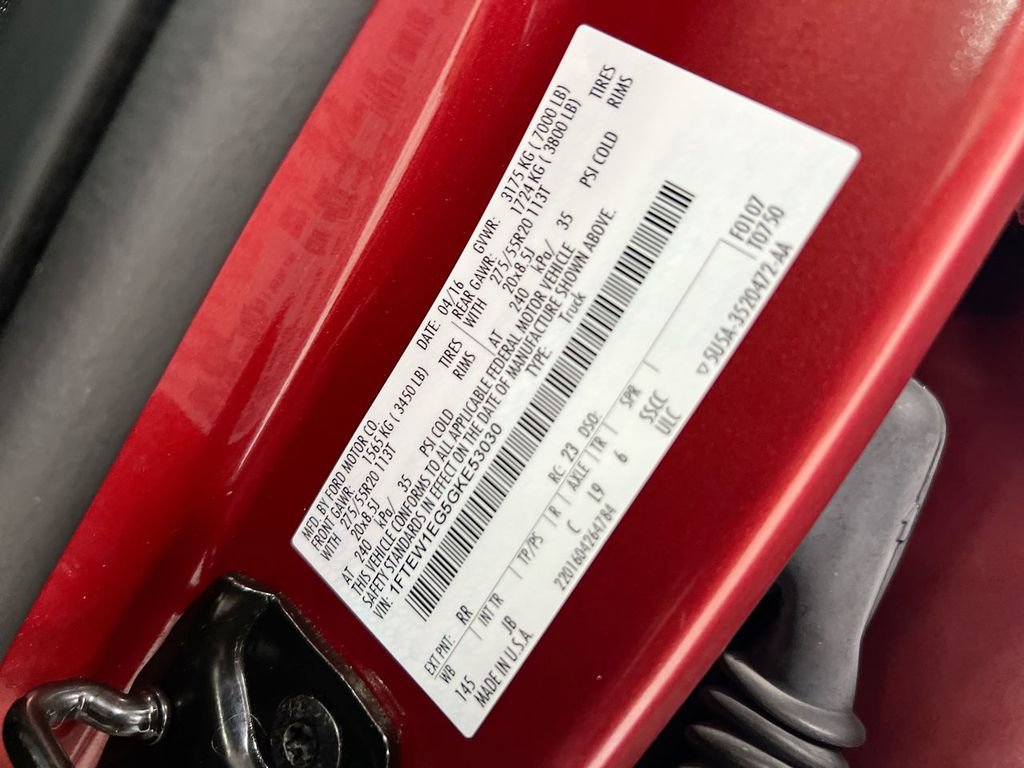 Used 2016 Ford F150 XLT w/ Equipment Group 302A Luxury image 29