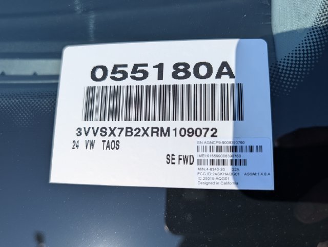 Used 2024 Volkswagen Taos SE FWD image 35