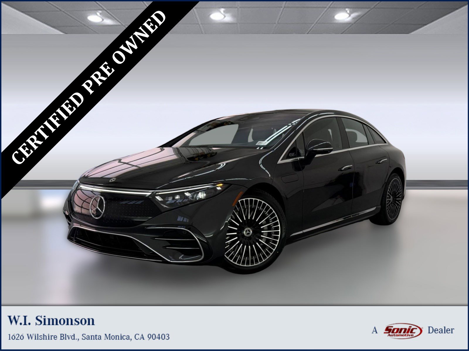 Certified 2022 Mercedes-Benz EQS 580 4MATIC Sedan