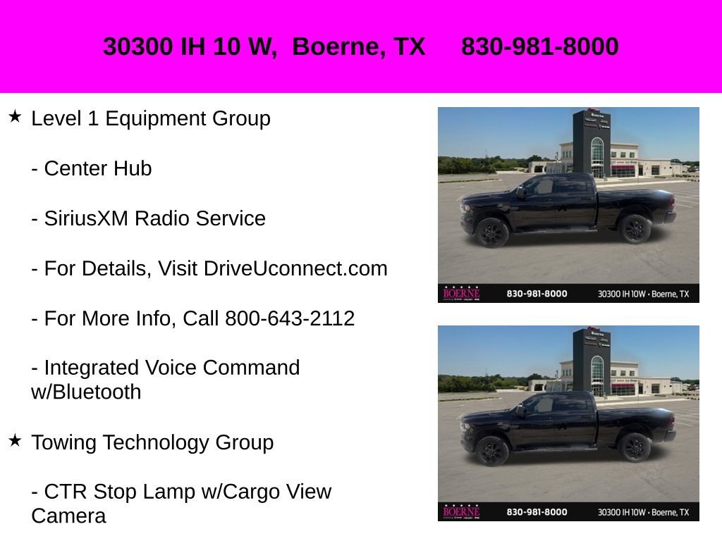 Used 2024 RAM 2500 Lone Star w/ Night Edition AWD/4WD image 21