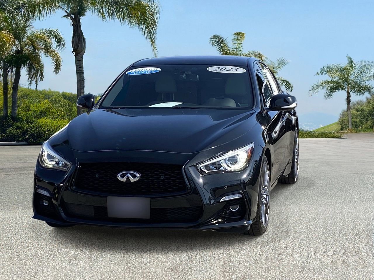 Certified 2023 INFINITI Q50 Red Sport 400 RWD image 7