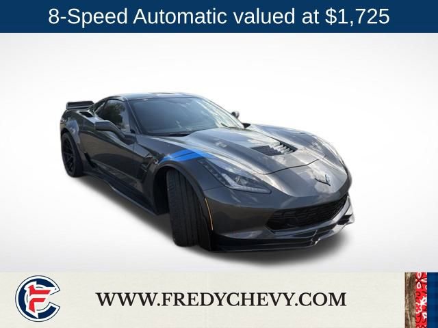 Used 2017 Chevrolet Corvette Grand Sport w/ Carbon Flash Badge Package RWD image 3
