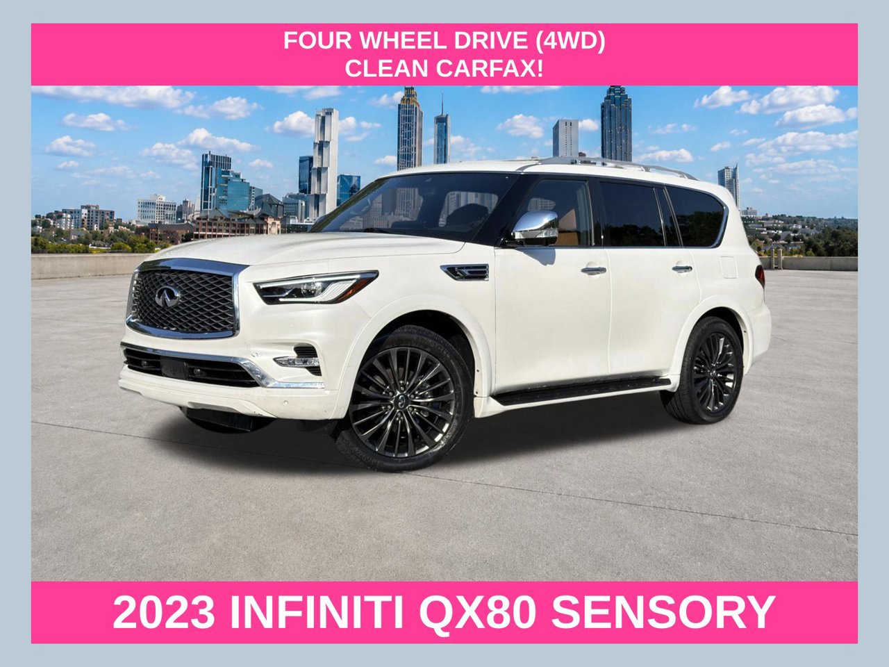 Used 2023 INFINITI QX80 Sensory w/ Cargo Package
