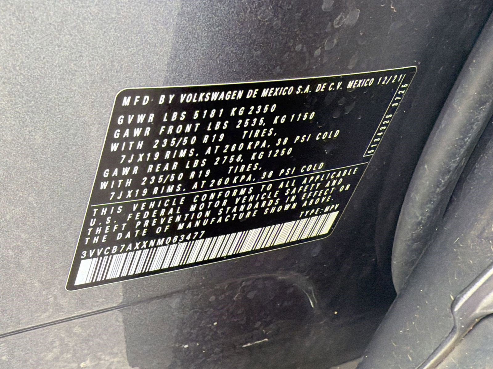 Used 2022 Volkswagen Tiguan SE R-Line FWD image 18