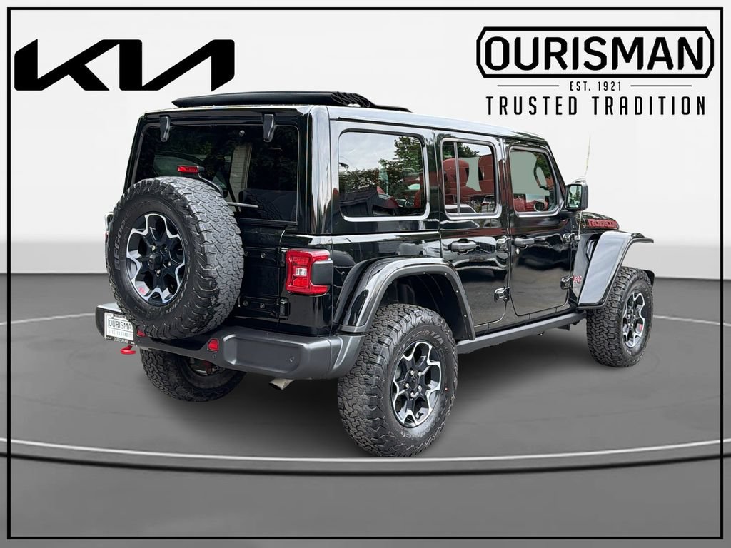 Used 2023 Jeep Wrangler Unlimited Rubicon w/ LED Lighting Group AWD/4WD image 4