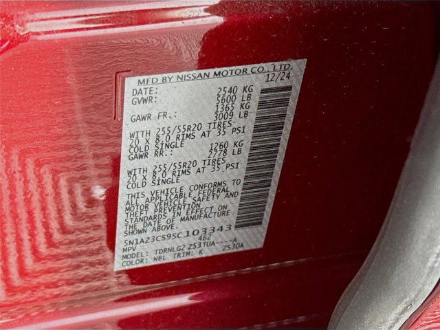 Certified 2025 Nissan Murano SL AWD/4WD image 34