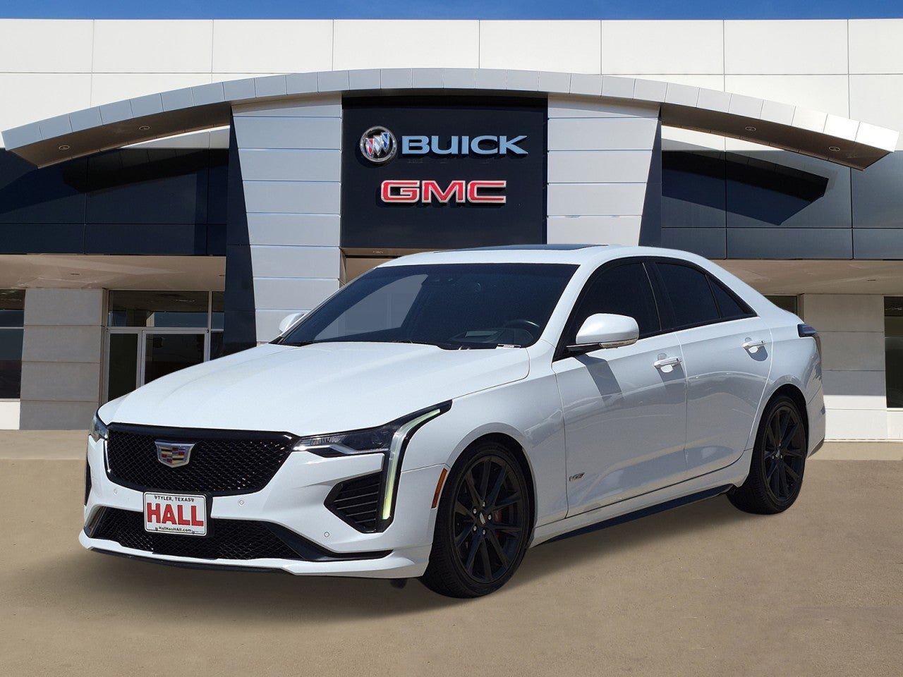 Certified 2023 Cadillac CT4 V w/ Navigation Package RWD image 3