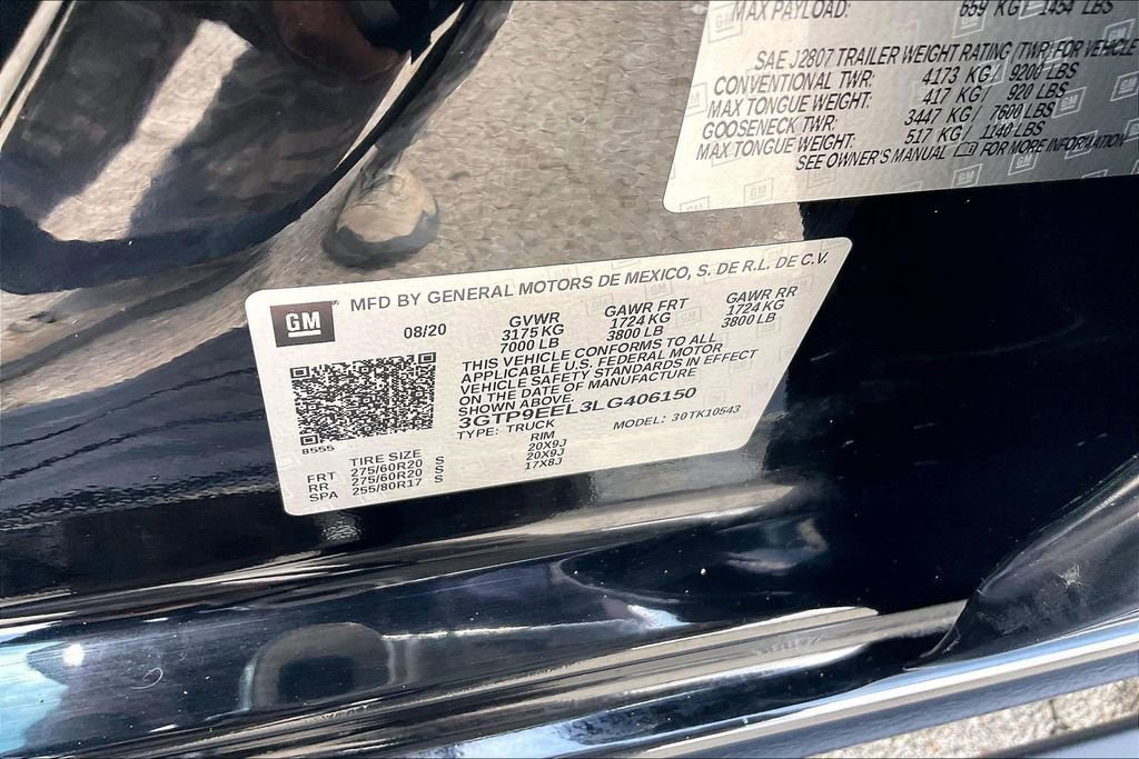 Used 2020 GMC Sierra 1500 AT4 w/ AT4 Premium Package AWD/4WD image 16
