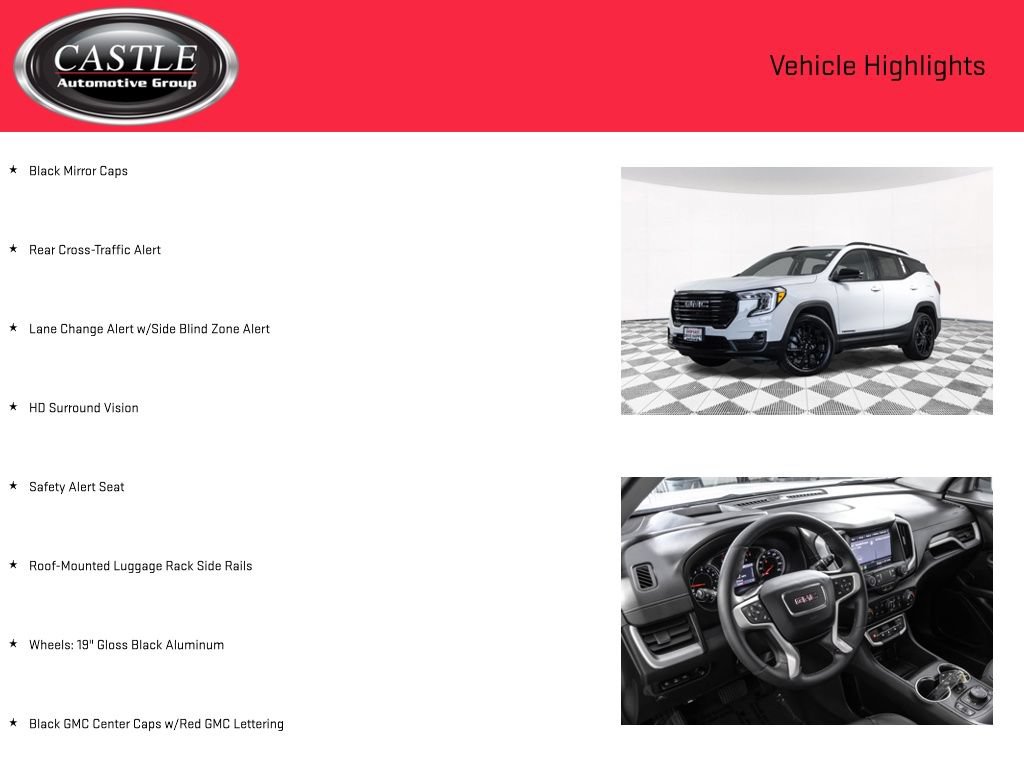 Certified 2023 GMC Terrain SLT w/ Tech Package AWD/4WD image 8