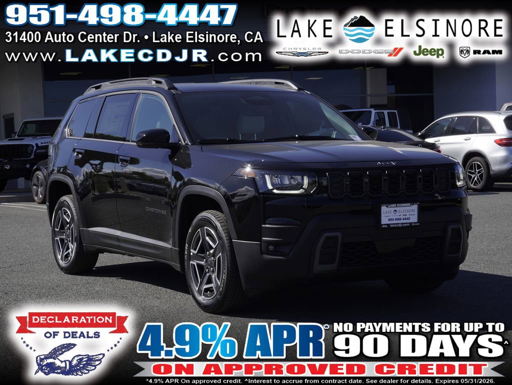 New 2026 Jeep Cherokee Limited AWD/4WD 360° Tour