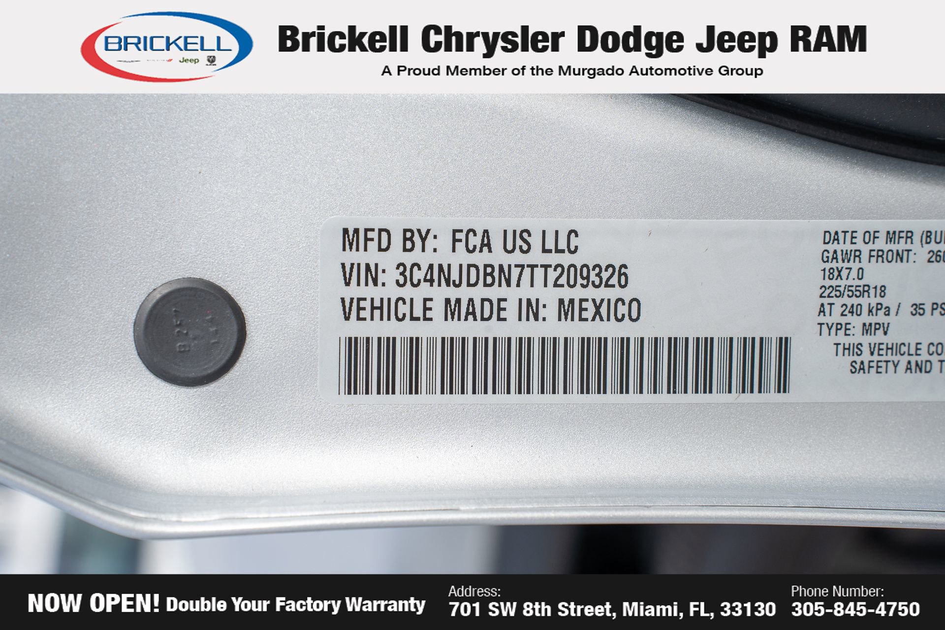 New 2026 Jeep Compass Latitude AWD/4WD image 36