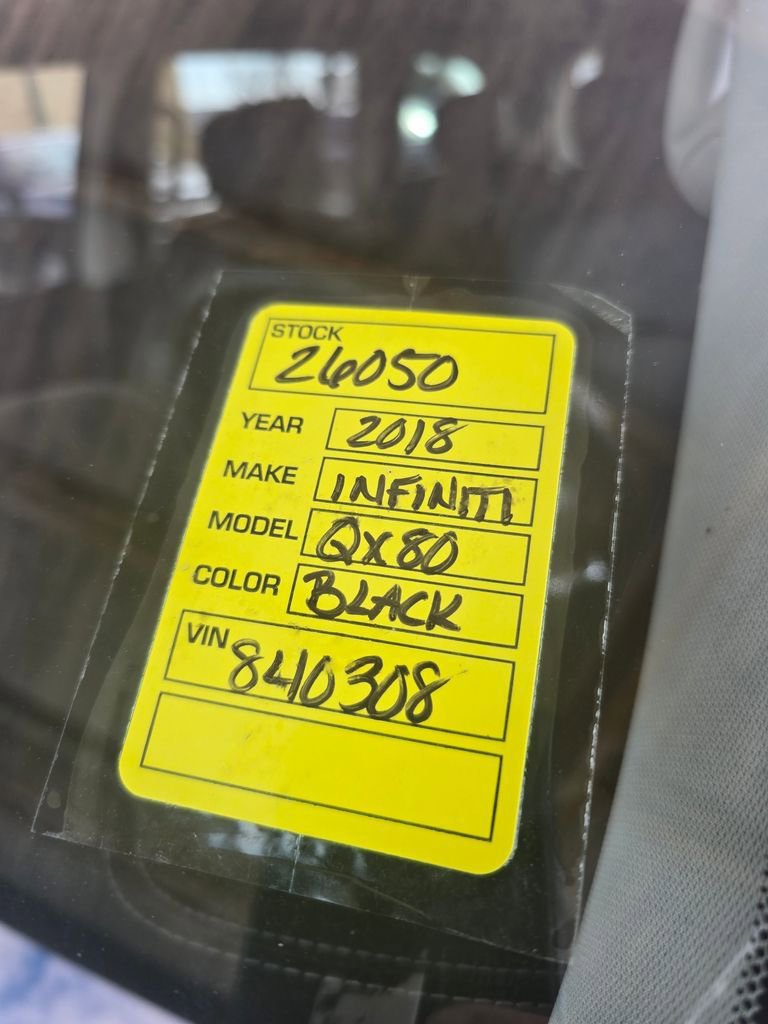 Used 2018 INFINITI QX80 2WD w/ Driver Assistance Package image 90