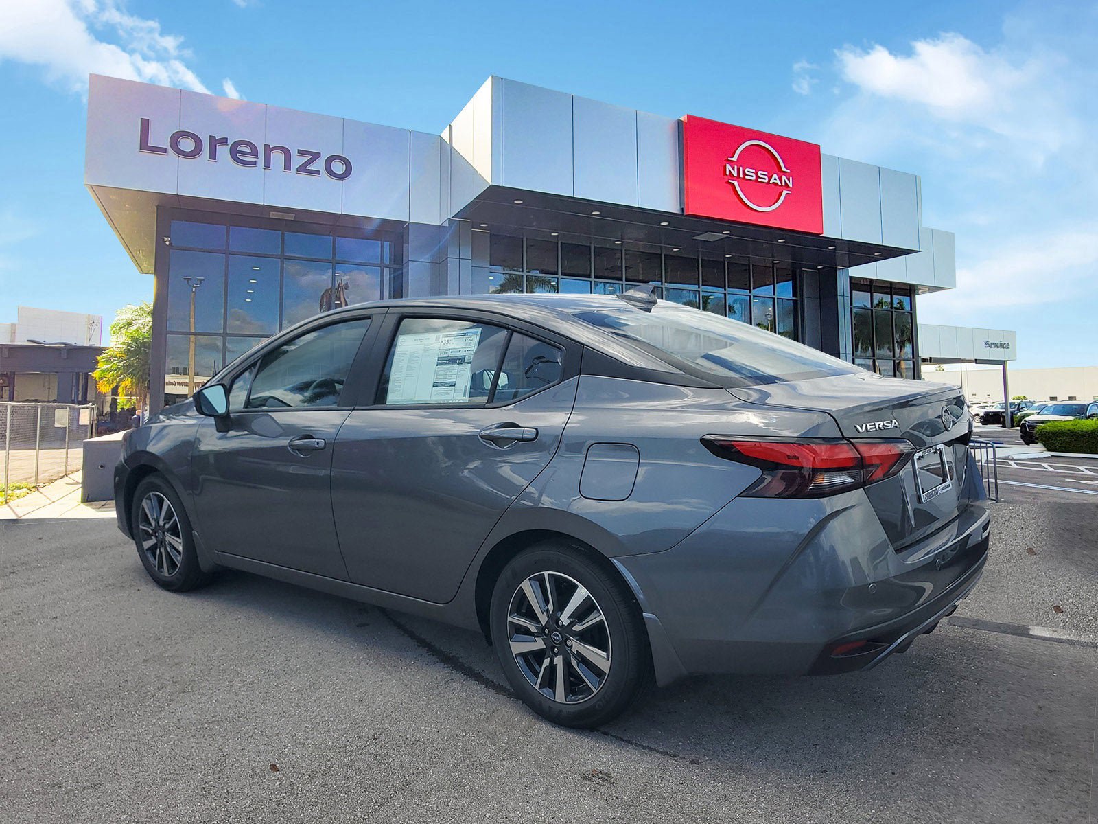 New 2025 Nissan Versa SV w/ Trunk Package FWD image 6