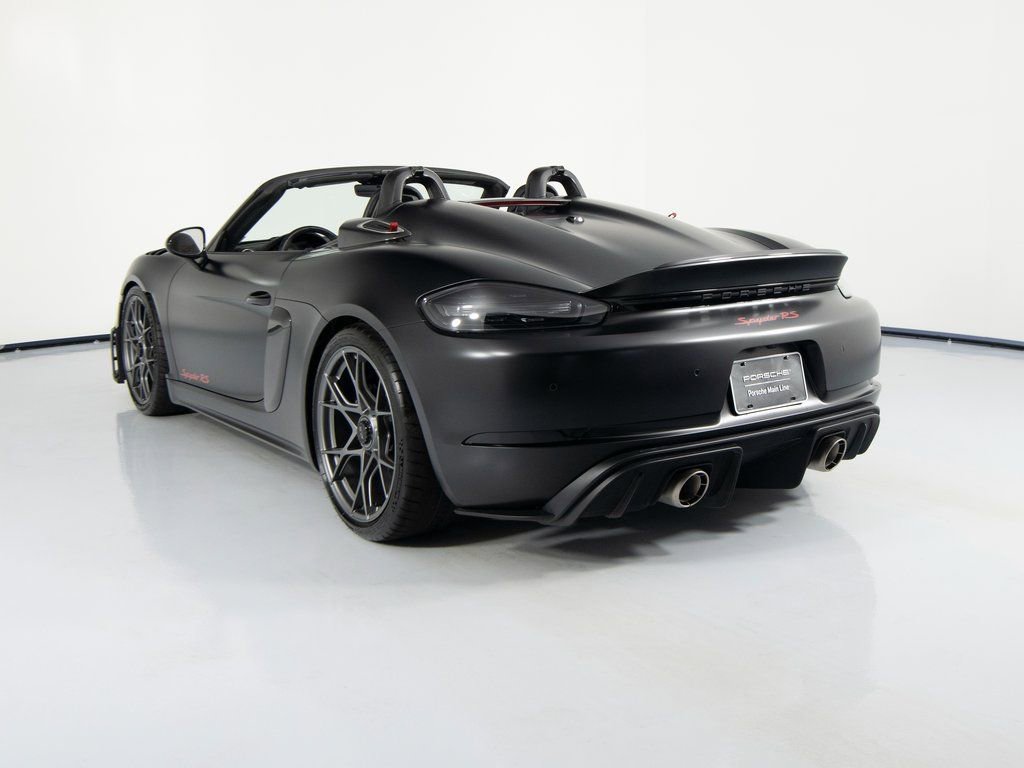 Certified 2025 Porsche 718 Boxster Spyder RS image 3