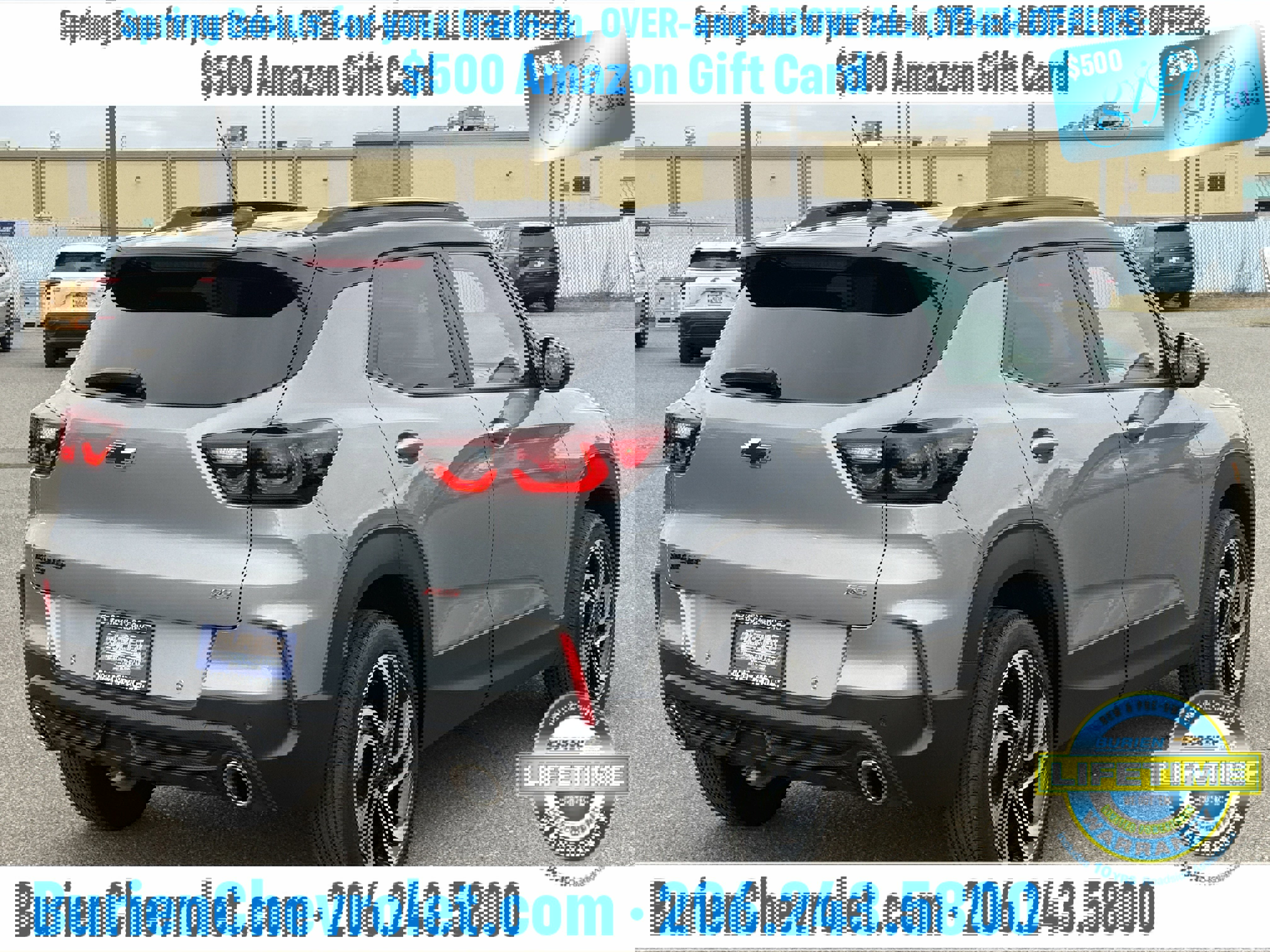 Used 2024 Chevrolet TrailBlazer RS w/ Driver Confidence Package image 5