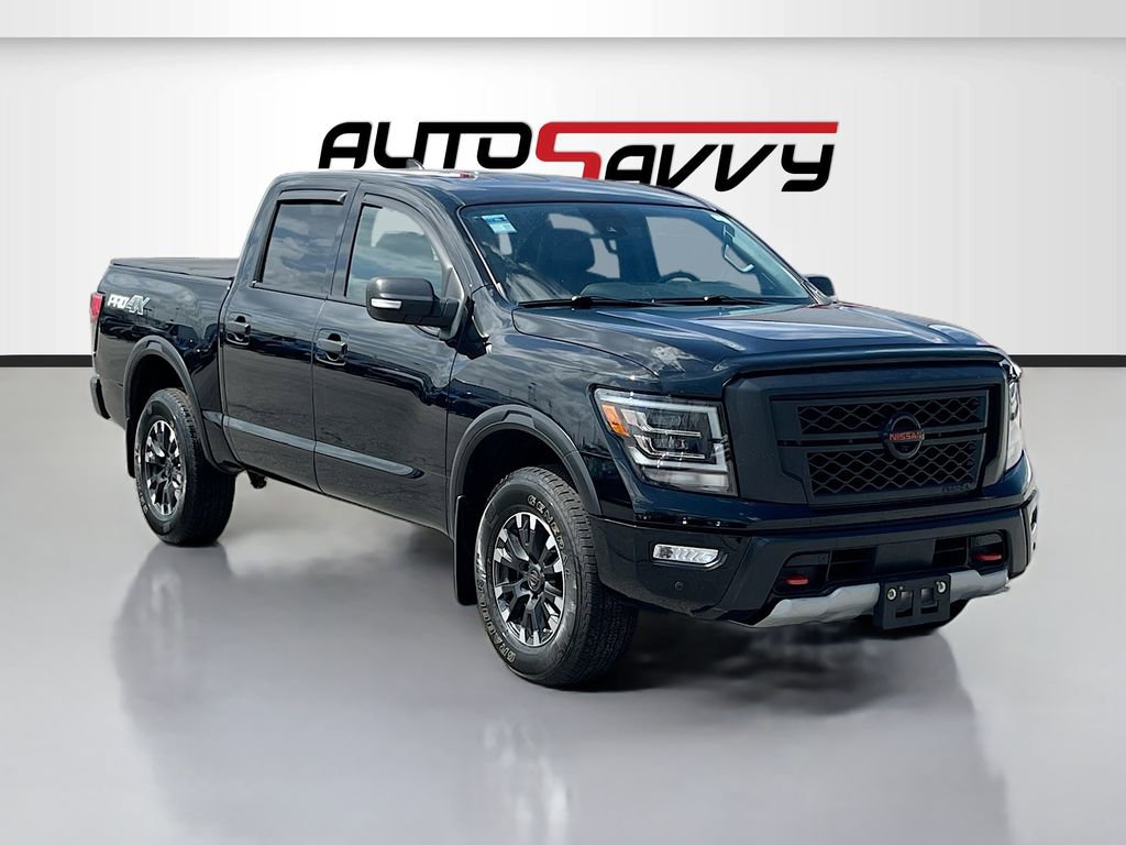 Used 2022 Nissan Titan PRO-4X w/ Pro-4x Convenience Package image 1