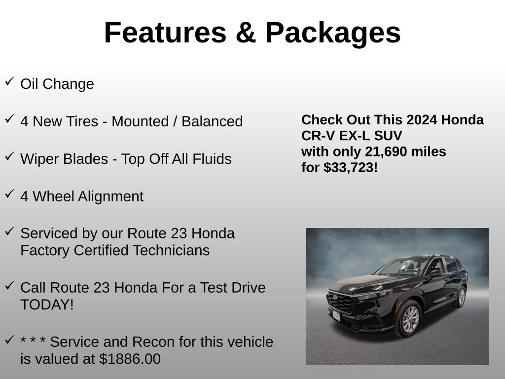 Certified 2024 Honda CR-V EX-L image 4