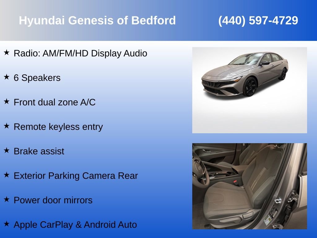 Certified 2026 Hyundai Elantra Sport FWD image 7