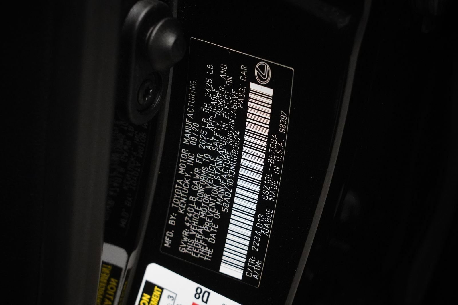 Used 2021 Lexus ES 350 w/ Premium Package image 35