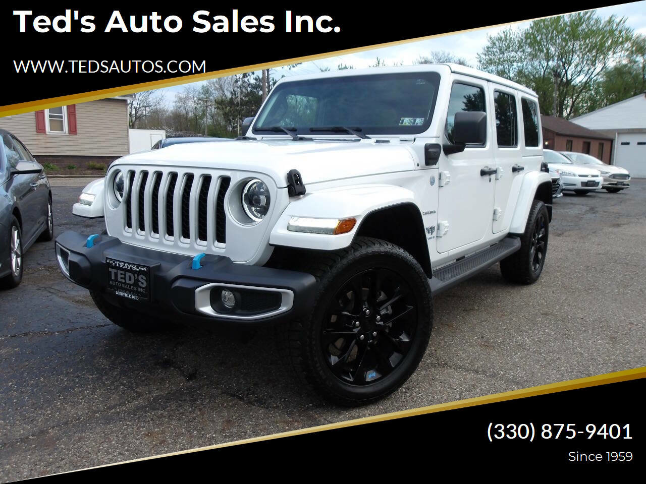 Used 2023 Jeep Wrangler Unlimited Sahara w/ Cold Weather Group AWD/4WD image 1