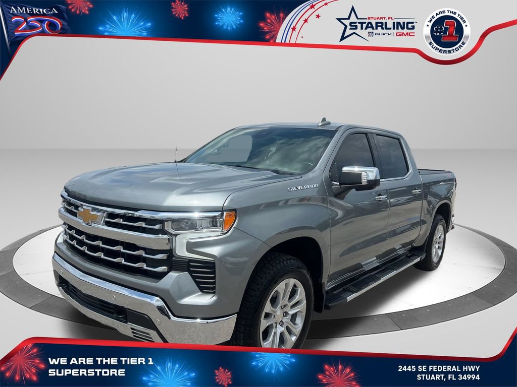 Used 2024 Chevrolet Silverado 1500 LTZ w/ LTZ Premium Package AWD/4WD image 1
