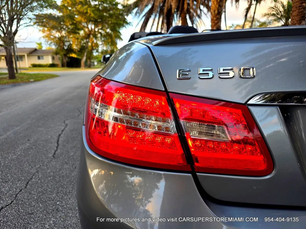 Used 2013 Mercedes-Benz E 550 Cabriolet w/ Premium 1 Pkg image 25