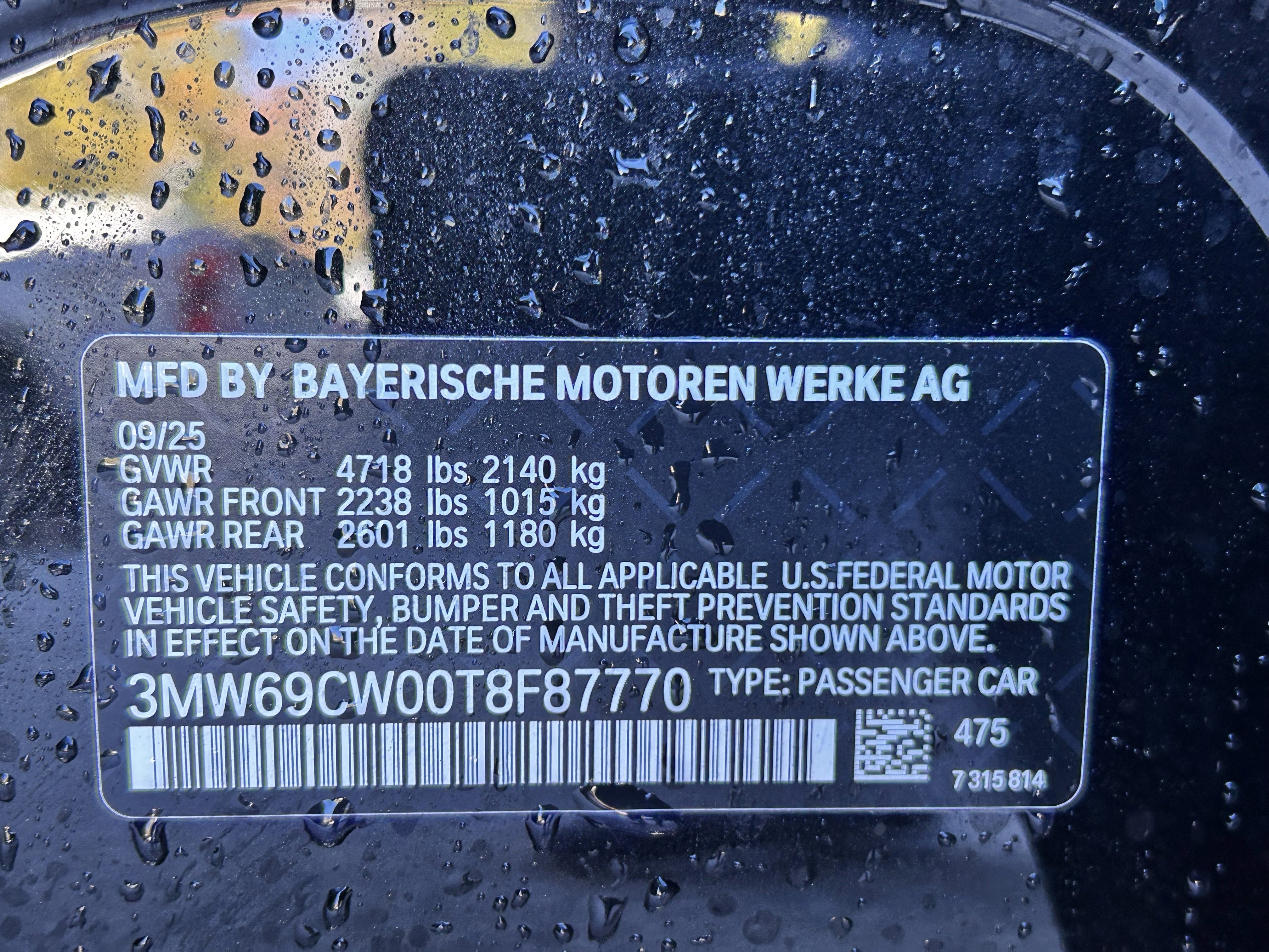 Used 2026 BMW 330i Sedan w/ M Sport Package image 32