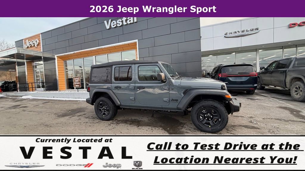New 2026 Jeep Wrangler Sport image 6