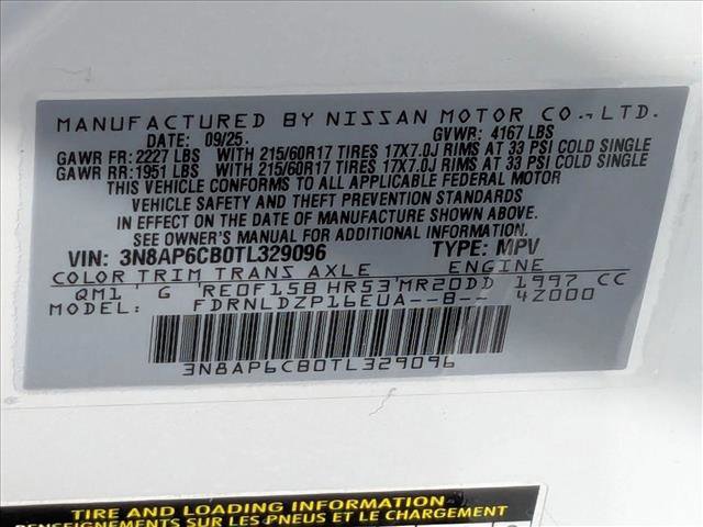 New 2026 Nissan Kicks SV w/ Cold Weather Package image 16