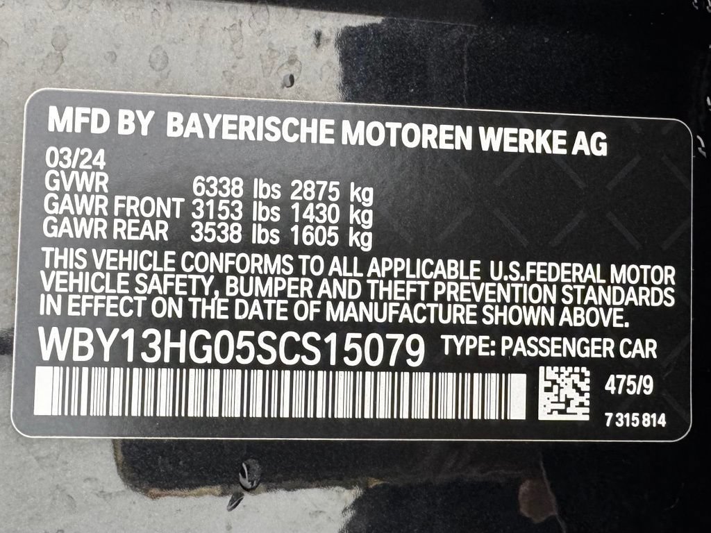 Used 2025 BMW i5 xDrive40 w/ M Sport Package AWD/4WD image 12