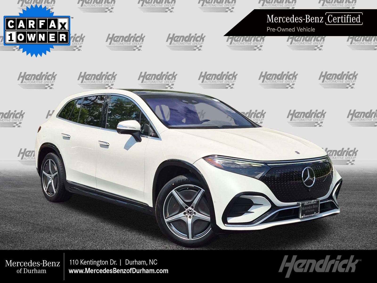 Used 2023 Mercedes-Benz EQS 580 4MATIC SUV w/ Pinnacle Trim Package