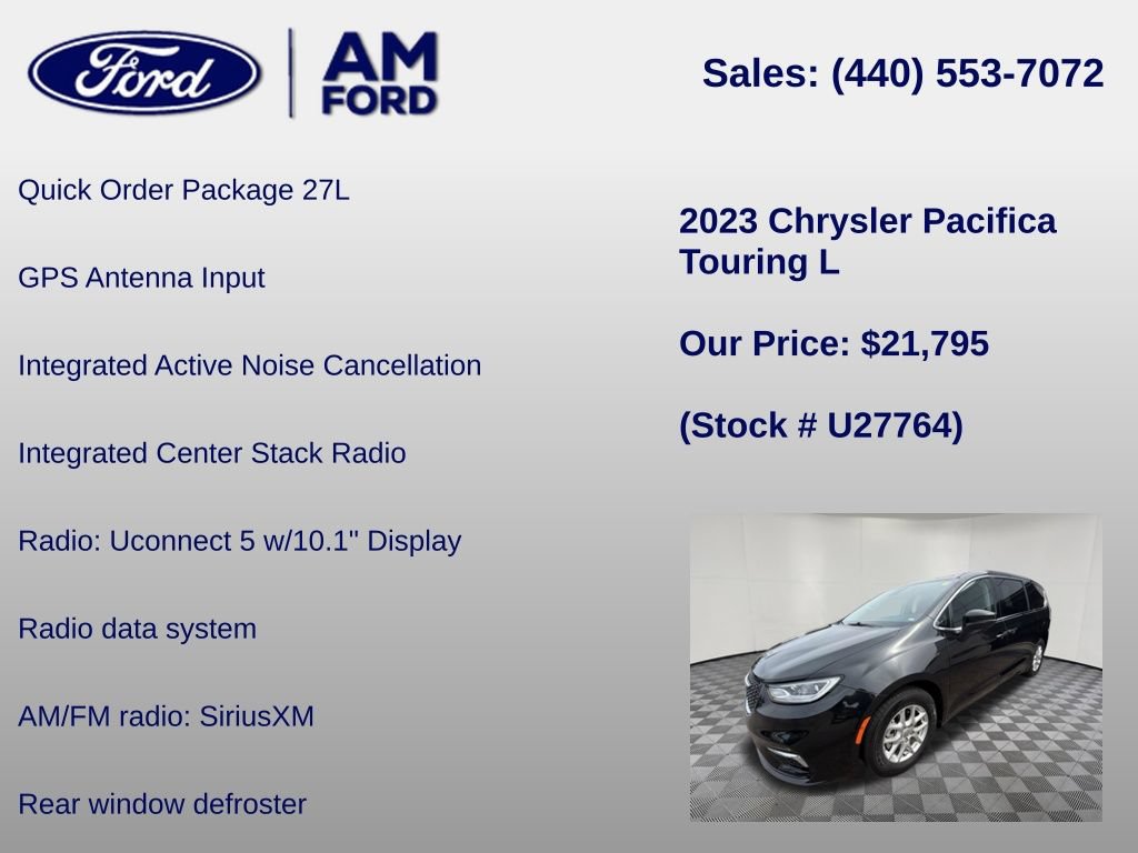 Used 2023 Chrysler Pacifica Touring-L FWD image 6