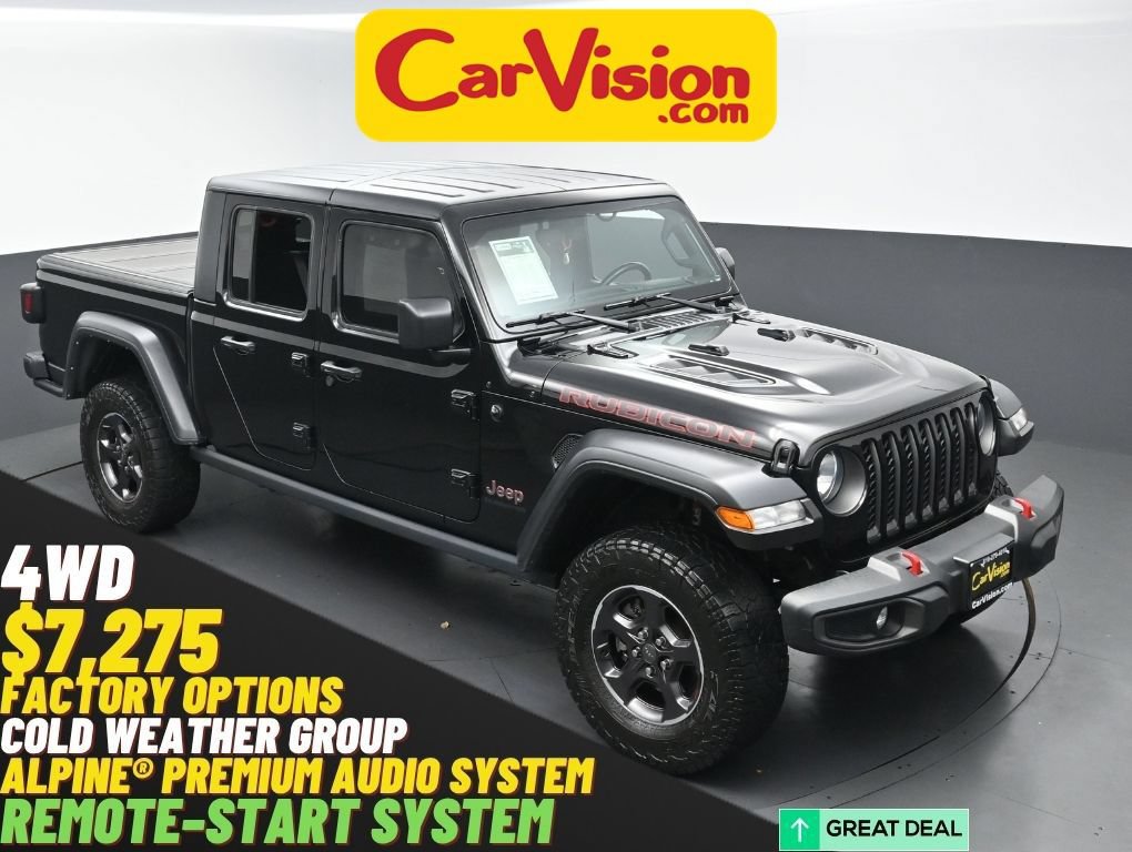 Used 2021 Jeep Gladiator Rubicon AWD/4WD image 1