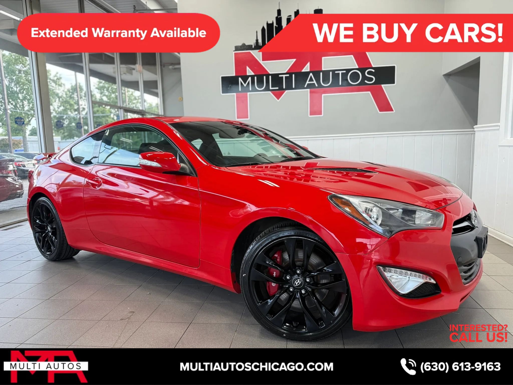 Used 2016 Hyundai Genesis Coupe 3.8 RWD image 2