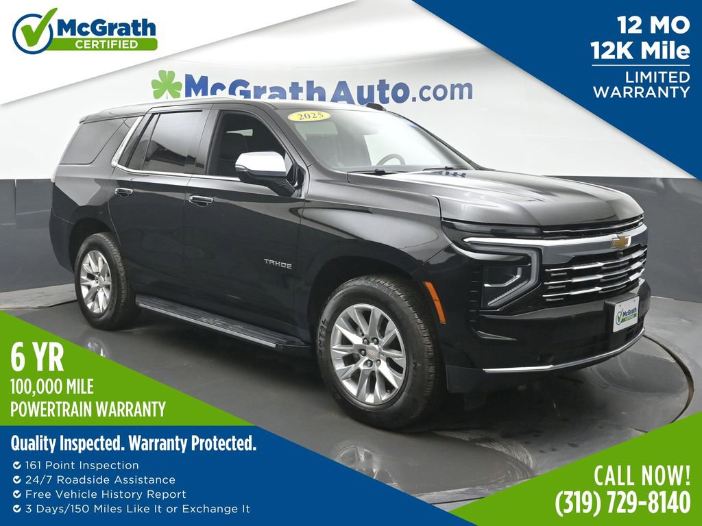 Used 2025 Chevrolet Tahoe Premier AWD/4WD image 1